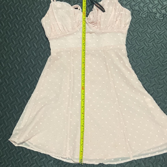 Saints + Secrets | Pink Textured Dress - Picture 5 of 5